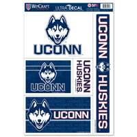 UConn Huskies Ultra Decal Set - 11'' X 17''