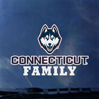 UConn Huskies Transfer Decal - Family