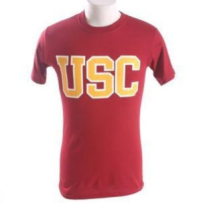 Usc T-shirt - Big Usc - By Champion - Cardinal