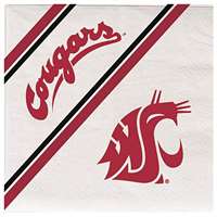 Washington State Cougars Paper Lunch Napkins - Pack of 20
