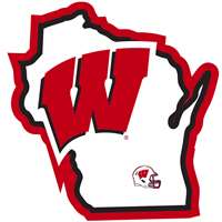 Wisconsin Badgers Home State Decal