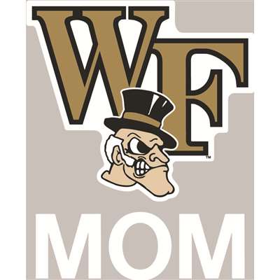 Wake Forest Demon Deacons Transfer Decal - Mom