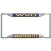 West Virginia Mountaineers Metal Inlaid Acrylic License Plate Frame