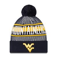 West Virginia Mountaineers New Era Striped Knit