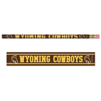 Wyoming Cowboys Pencil - 6-pack