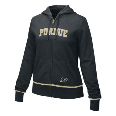 Purdue Boilermakers Sweatshirt - Nike Women's Classic Full-zip Hooded Sweatshirt