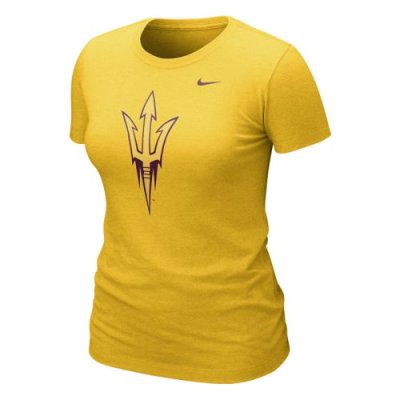 Nike Arizona State Sun Devils Womens Graphic Blended T-shirt