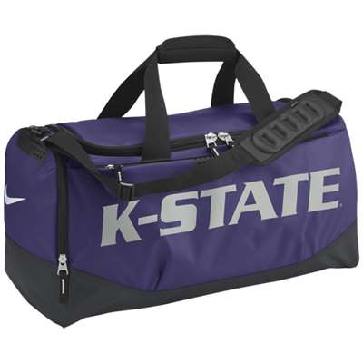 Nike Kansas State Wildcats Team Training Medium Duffle Bag