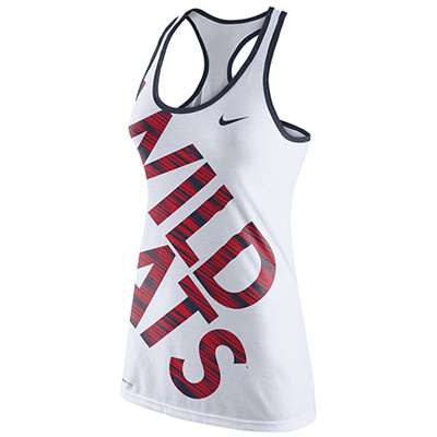 Nike Arizona Wildcats Womens Dri-Blend Warp Tank Top