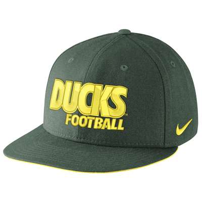 Nike Oregon Ducks Football True Snapback Hat