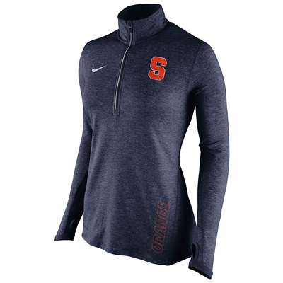 Nike Syracuse Orange Women's Half-Zip Dri-FIT Element Top