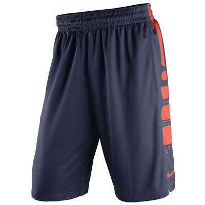 Nike Syracuse Orange Practice Elite Stripe Shorts
