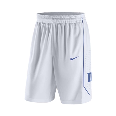 Nike Duke Blue Devils Replica Basketball Shorts - White