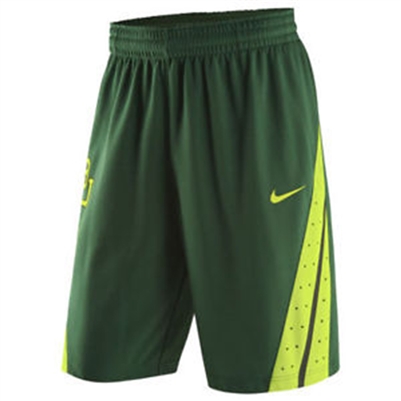 Nike Baylor Bears Replica Basketball Shorts - Green