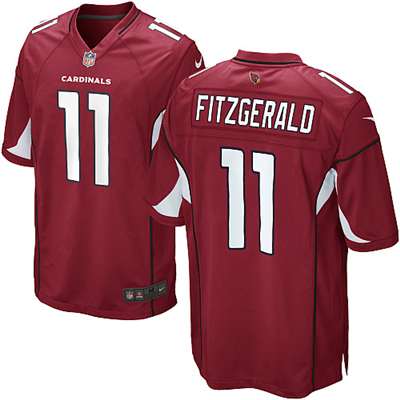 Nike Arizona Cardinals Larry Fitzgerald Game Jersey - Cardinal Red #11