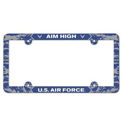 Air Force Falcons Plastic License Plate Frame