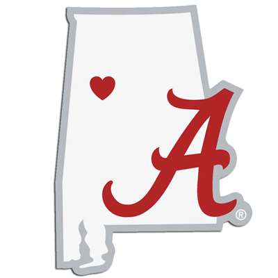 Alabama Crimson Tide Home State Decal