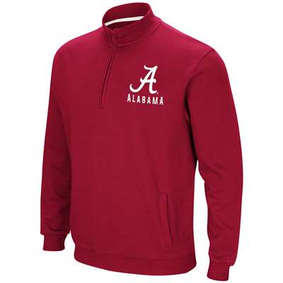 Alabama Crimson Tide Colosseum Playbook 1/4 Zip Fleece Sweatshirt