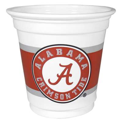 Alabama Crimson Tide Mini Plastic Gameday Cup - 18 Count
