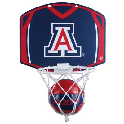 Arizona Wildcats Mini Basketball And Hoop Set
