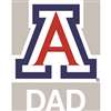 Arizona Wildcats Transfer Decal - Dad