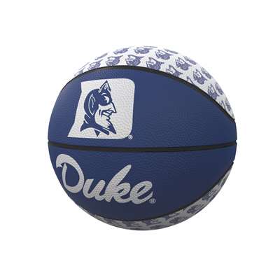 Duke Blue Devils Mini Rubber Repeating Basketball