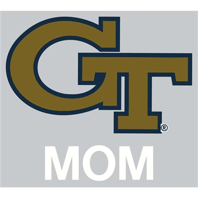 Georgia Tech Yellow Jackets Transfer Decal - Mom