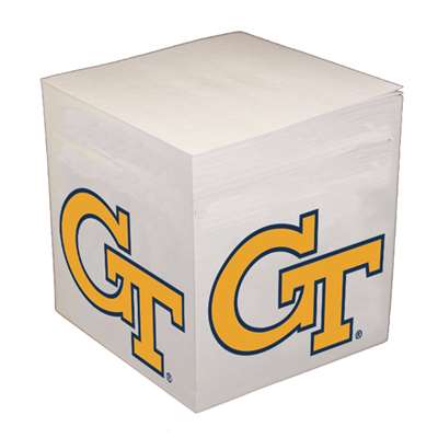 Georgia Tech Yellow Jackets Sticky Note Memo Cube - 550 Sheets