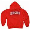 Houston Hooded Sweatshirt, Red