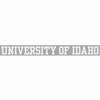 Idaho Vandals Decal Strip - University of Idaho - White