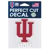 Indiana Hoosiers Perfect Cut Decal - Mom