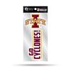 Iowa State Cyclones Double Up Die Cut Decal Set