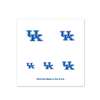 Kentucky Wildcats Fingernail Tattoos - 4 Pack