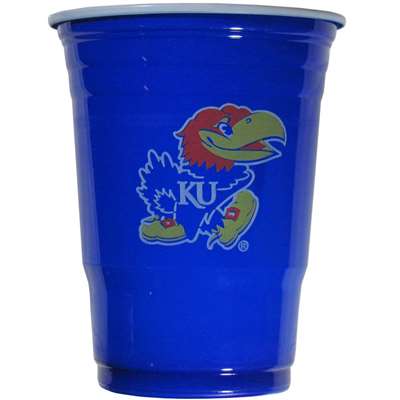 Kansas Jayhawks Plastic Game Day Cup - 18 Count