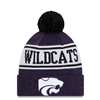 Kansas State Wildcats New Era Banner Knit Beanie