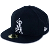 Anaheim Angels New Era 5950 Basic Fitted Hat - Nav