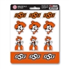 Oklahoma State Cowboys Mini Decals - 12 Pack