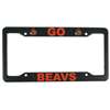 Oregon State Beavers Plastic License Plate Frame - Go Beavs