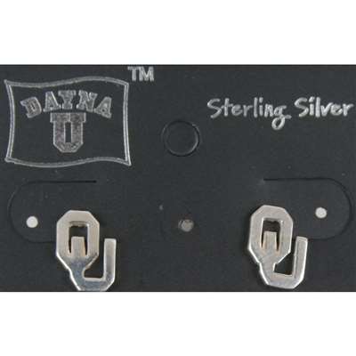 Oklahoma Sooners Sterling Silver Earrings