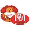 Oklahoma Sooners Stuffed Bear in a Ball - Football
