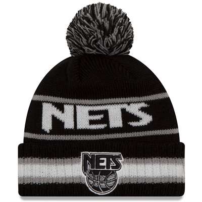 New Jersey Nets New Era Vintage Select Pom Knit Beanie