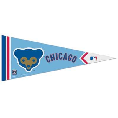 Chicago Cubs Premium Pennant - 12" x 30"