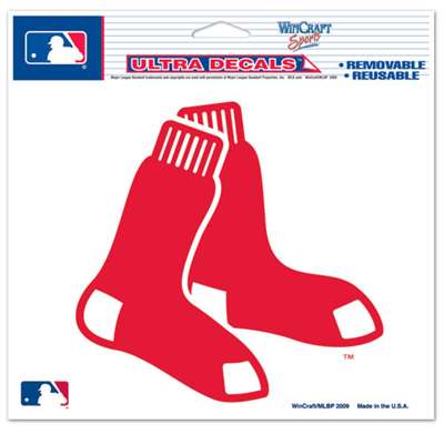 Boston Red Sox Ultra decals 5" x 6" - Sox Logo