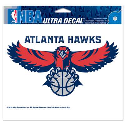 Atlanta Hawks Ultra decals 5" x 6"