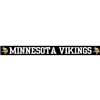 Minnesota Vikings Die Cut Transfer Decal Strip - White