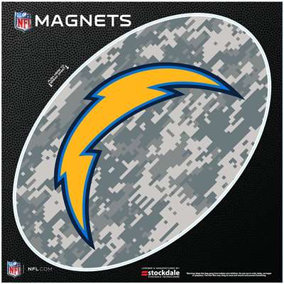 Los Angeles Chargers Oval Magnet