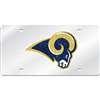 St. Louis Rams Logo Mirrored License Plate