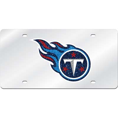Tennessee Titans Logo Mirrored License Plate