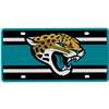 Jacksonville Jaguars Full Color Super Stripe Inlay License Plate