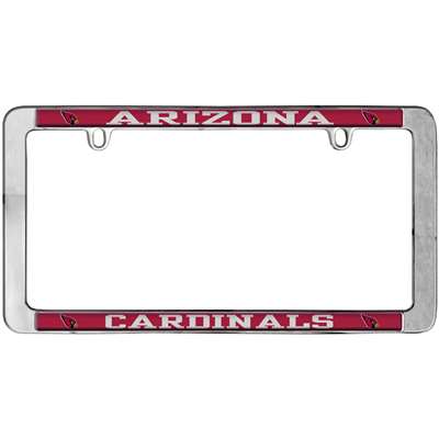 Arizona Cardinals Thin Metal License Plate Frame